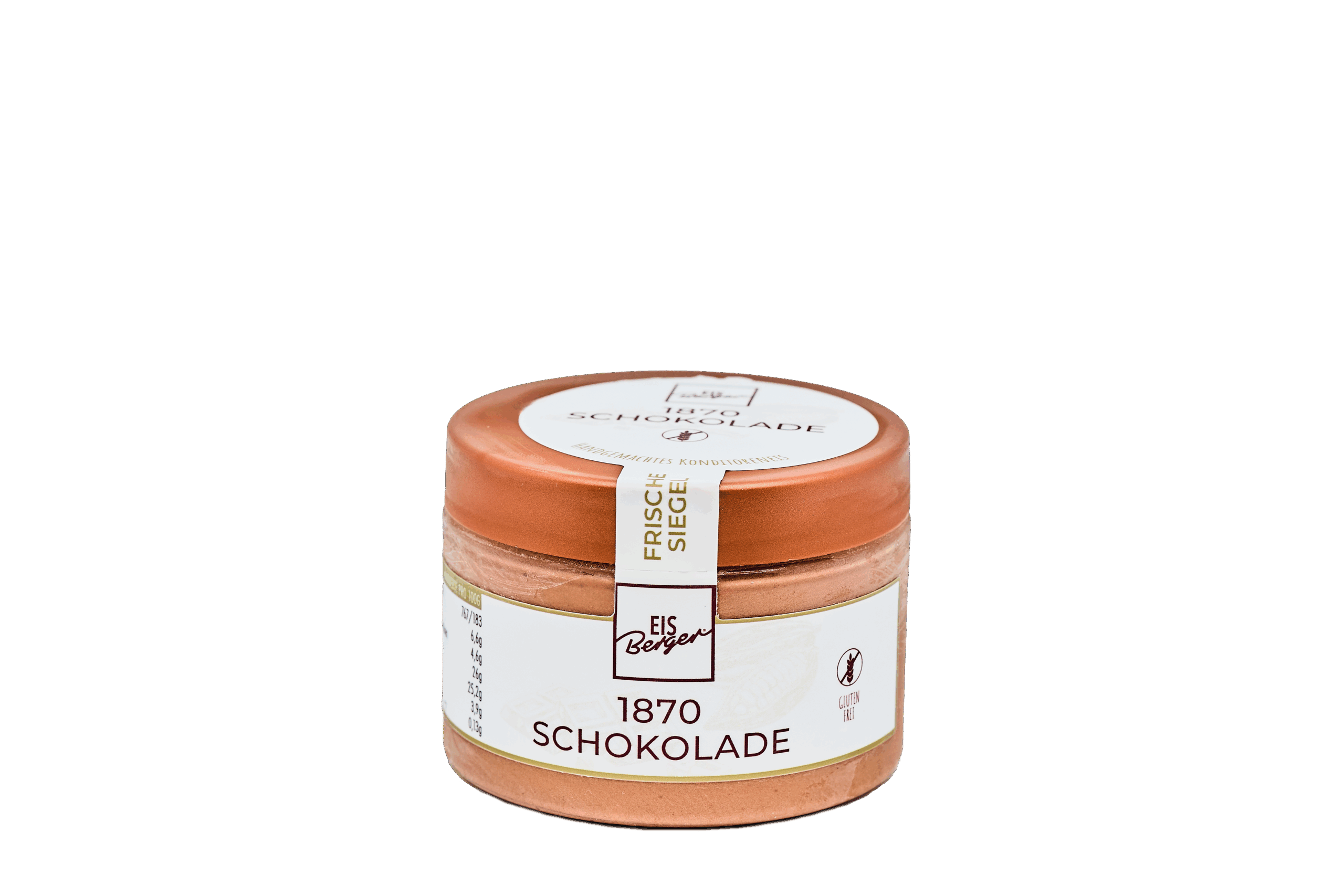 Schokolade 1870 Eis