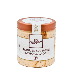 Erdnuss Caramell Schokolade Eis