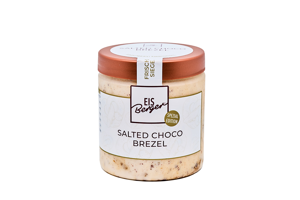 Salted Schoko Brezel Eis