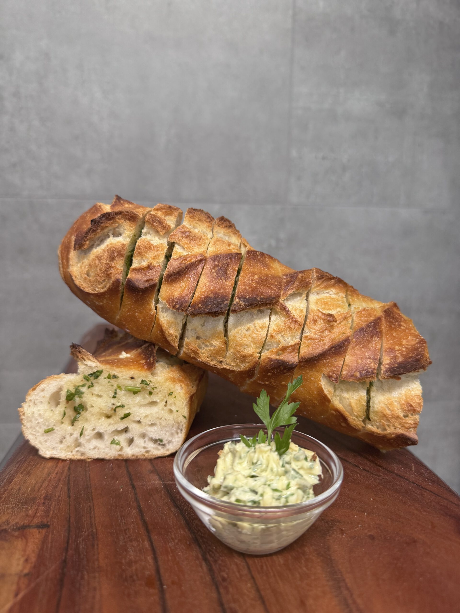 Kräuterbutter - Baguette - zum Fertigbacken – Bild 2