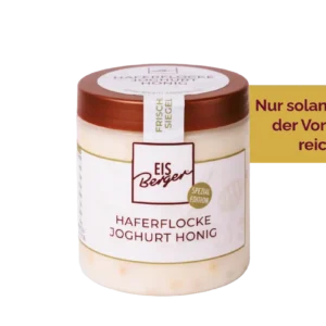 Haferflocke Joghurt Honig Eis